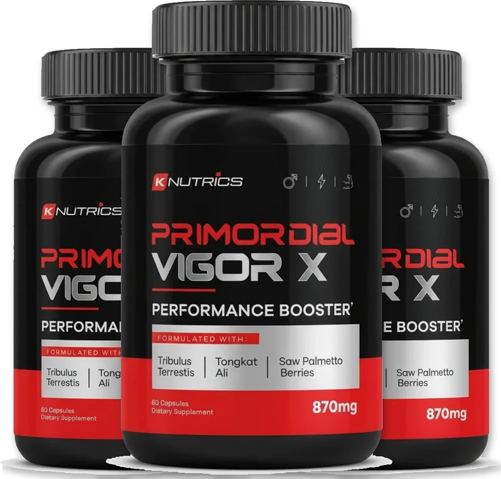 Buy Primordial Vigor X 3 bottle package - 180 day supply, free US shipping
